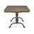 Extendable Rectangular Dining Table With 2 Benches 2 Arm Chairs And Buffet-811010107