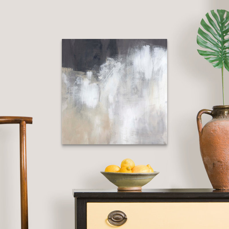 Neutral Abstract II par Jennifer Paxton Parker - reproduction d'art sur toile, Toile tendue, H 20 po x l 20 po x P 1,25 po