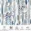 Shower Curtain Polyester Fabric Shower Mould and Mildew Resistant Curtain 180 x 180 cm-1928620196