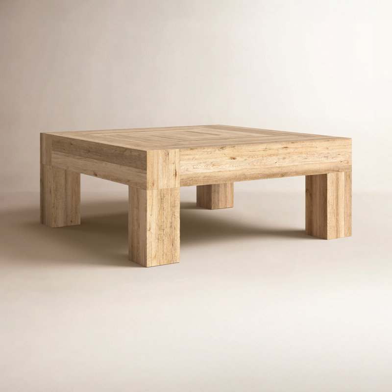 Adams Square Coffee Table, Natural