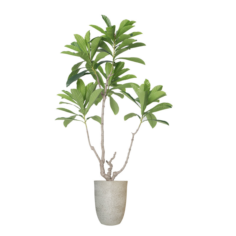 Bleuet artificiel en pot 78 po