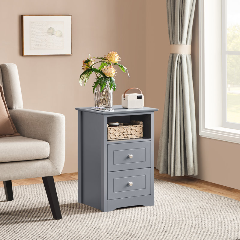 End Table, 1, Grey