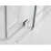 Coraline XL 48" W x 80" H Frameless Rectangle Sliding Shower Enclosure with Fixed Panel