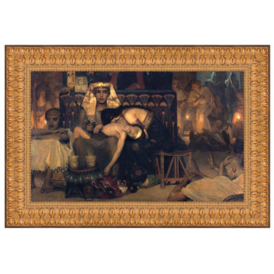 Death Of The Pharaoh's Firstborn Son, 1872 Print by Lawrence Alma-Tadema