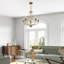 Lustre à intensité variable 5 lumières Bellamira-1573106344