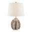 19.5" Brown Textured Resin Turtle Table Lamp-1726637652-1726637655