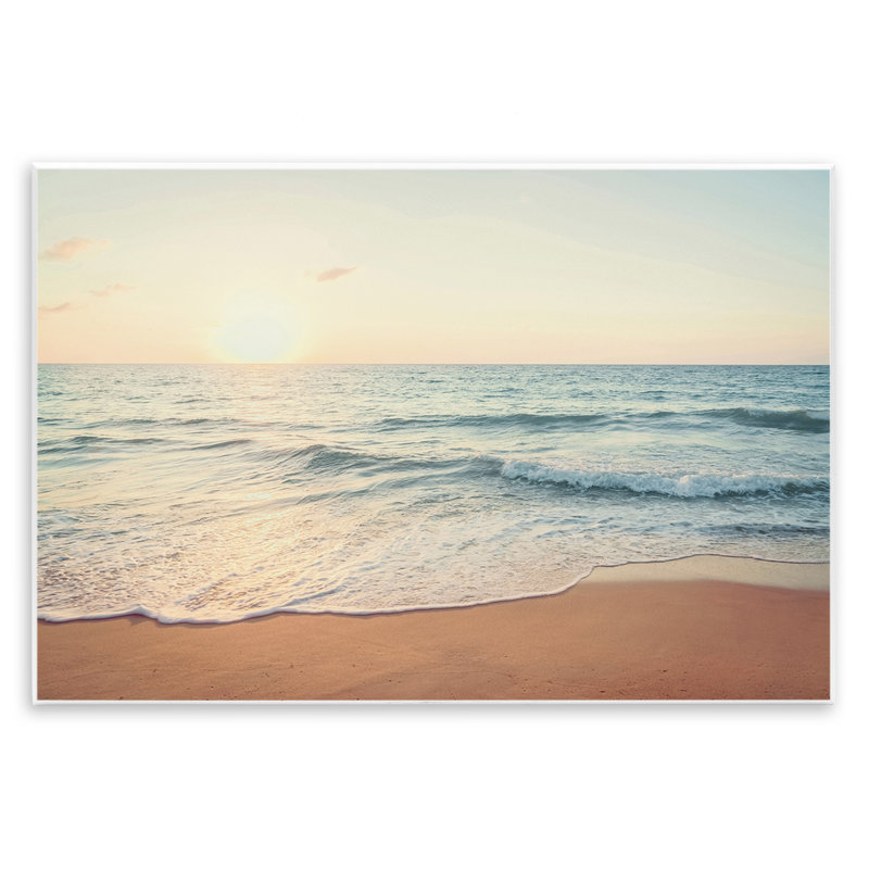 «Rolling Tide Beach» par Nataly White, H 13 po x l 19 po