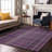 Premium Machine Washable Cerrito AMF541 Purple Rug-104020436