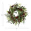 Plastic 60 cm Artificial Wreath