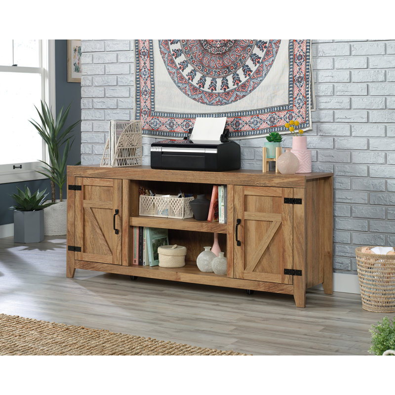 Entertainment Credenza, Orange