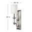 Sussex 1 Light Wall Sconce-637470315