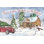 «Christmas in the Woods I» par Anne Tavoletti - reproduction d'art sur toile tendue