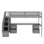 Lit mezzanine simple avec bureau et tiroir-1662853895
