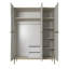 Alidia 3 Door Manufactured Wood Wardrobe-48782427