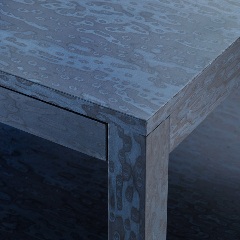 Lugano End Table, Deep Navy