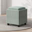 Velvet 15'' Square Upholstered Ottoman with Storage-97682269