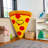 Flotteur à pizza, siège rond pour enfant, coussin moelleux et confortable, siège gonflable