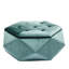 Repose-pieds Velvet Polygon Diamond