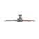 Wynd 5 - Blade Outdoor /Indoor Smart Ceiling Fan with Remote Control and LED Light Kit Included, Works With Alexa and iOS or Android App