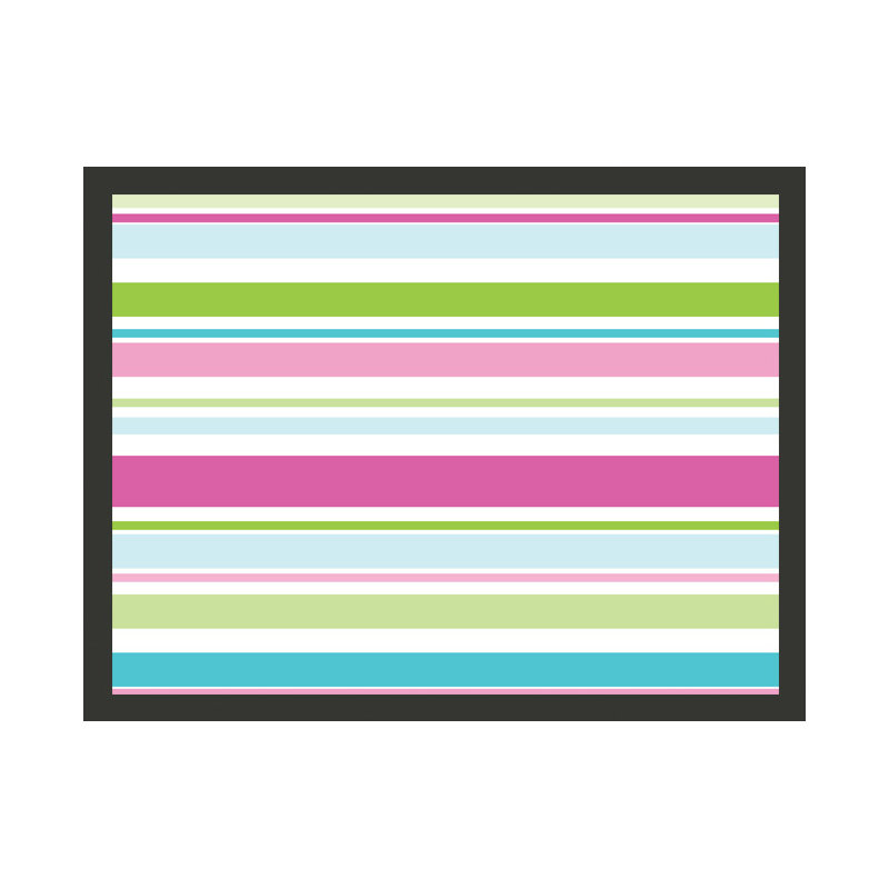 Bright Stripes 1.93m x 250cm Wallpaper, 400 cm x 309 cm