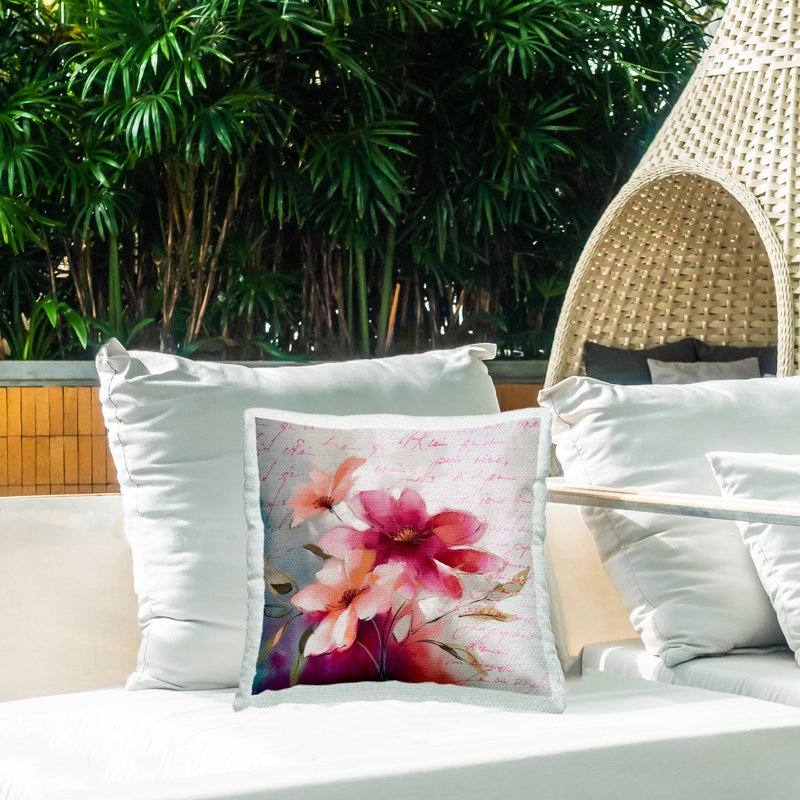 Coussin intérieur/extérieur Floral