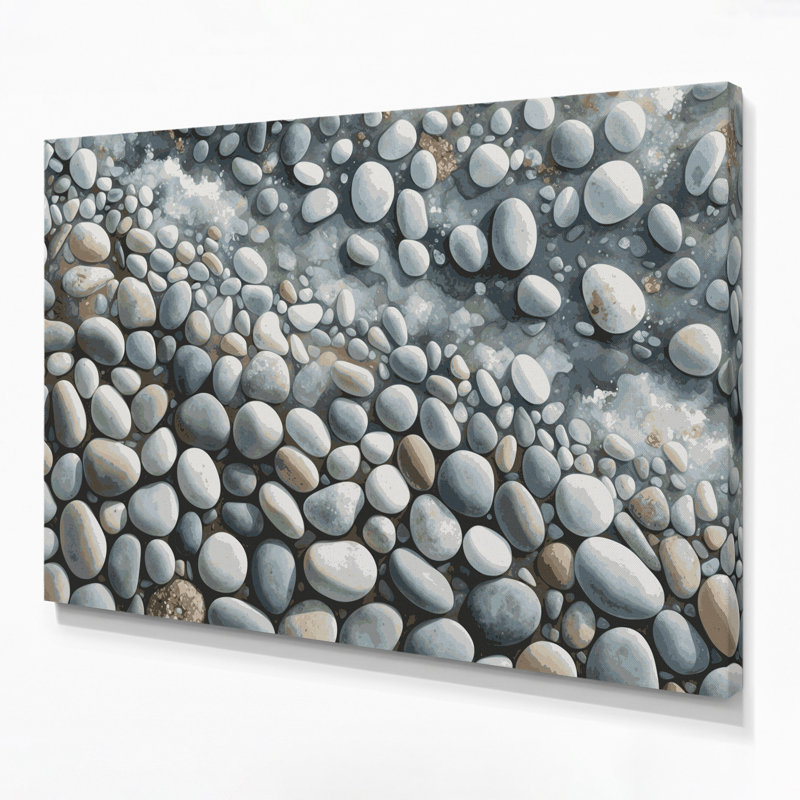 Art mural sur toile Coastal, H 20 po x l 24 po