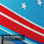 Rideau de douche Patriotic Star-1769978280