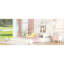 Lit double en bois avec tête de lit captivante en finition blanche-1393091814-1393091815