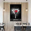 Splashing Cherry Cocktail sur toile-625109189