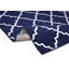 Tapis bleu / blanc Sera-743131752