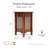Oakcrest End Table with Storage