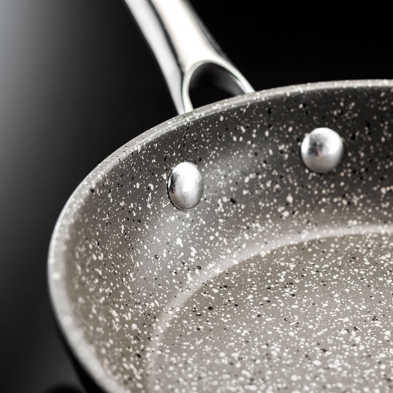 Stellar Rocktanium Aluminum Saute Pan with Lid