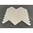 1" x 4" Glass Herringbone / Chevron Mosaic Tile-50868061