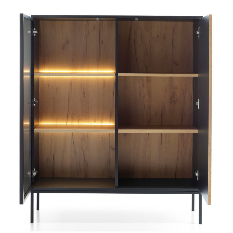 Display Cabinet, Black