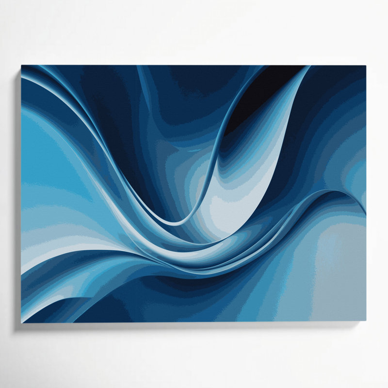 Art mural sur toile 37 "Gradient Abstract", H 12 po x l 18 po