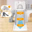 Cosvalve Artist Hand Toddler 220.98Cm W Indoor and Outdoor Plastic Climber-2092189814