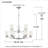 Gilliard 9 - Light Dimmable Cylinder Chandelier-1532575923