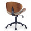 Chaise de bureau rembourrée à hauteur réglable-447121391