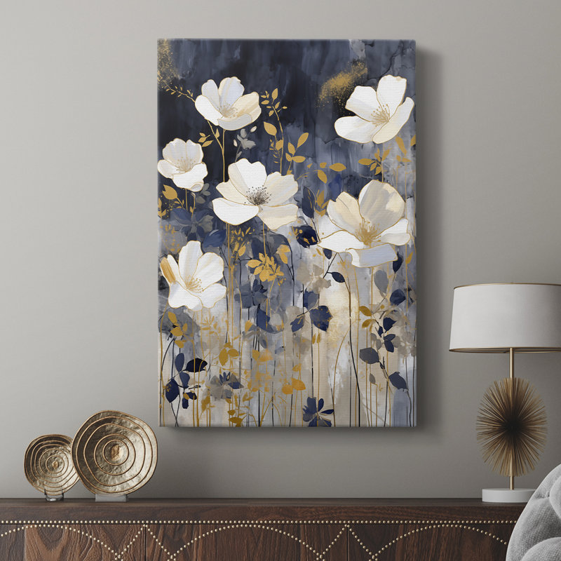 FLORAL Series CCCCLXXVII - Gallery Cavas sur mesure, H 12 po x l 8 po