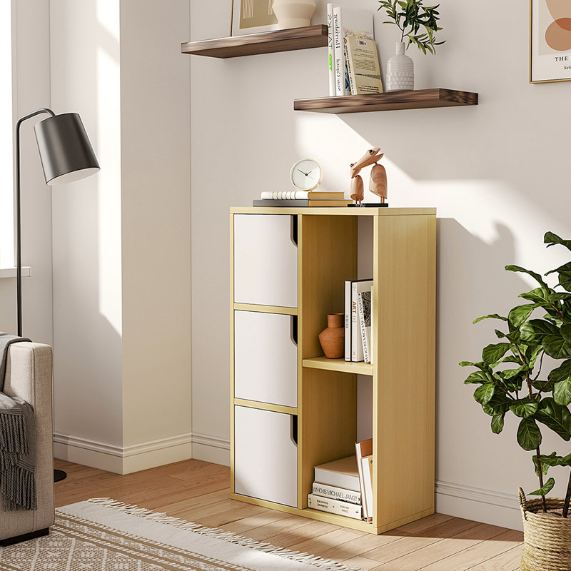 Nayona 80cm H x 50cm W Bookcase