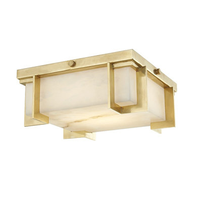 Plafonnier encastré 1 lumière DEL Delmar