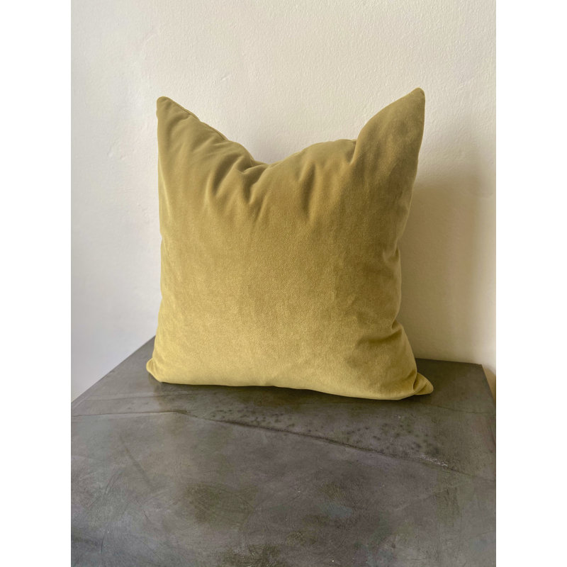 Velvet Square Pillow Cover & Insert