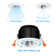 3 Inch LED Gimbal Recessed Light with J-Box, 5CCT 10-100% Dimmable, 35W Eqv.