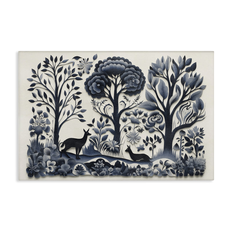 «Boho Forest Creatures» par Sasha, H 16 po x l 24 po