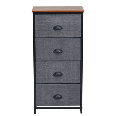 Americus 4 Drawer Storage Drawer