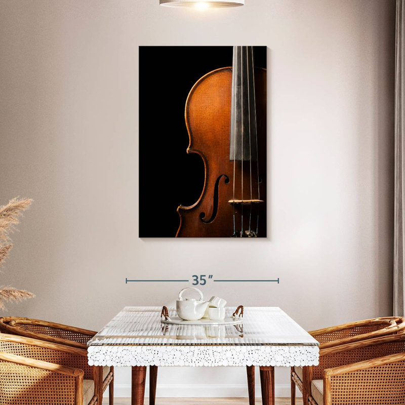Abarca Rare Violin, 45" H x 30" W