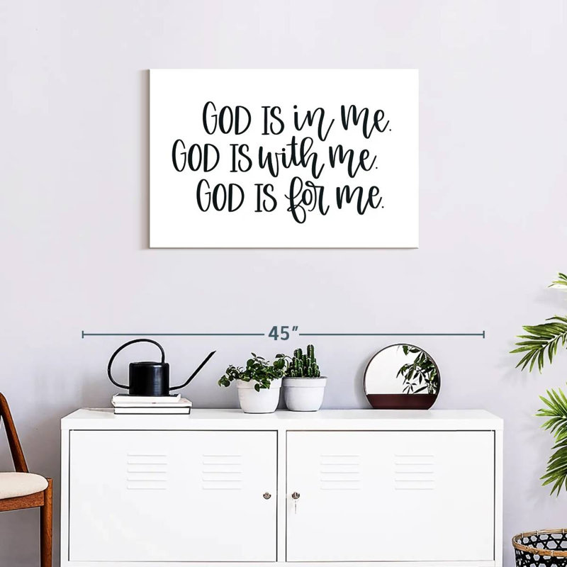 Tergel God Is, 20" H x 30" W