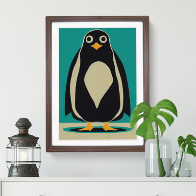 Penguin Abstract Art No.8 - Wall Art