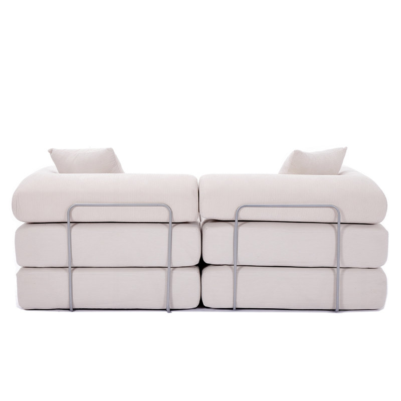 Canapé-lit pliant, Beige