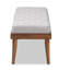 Aaidah Polyester Upholstered Bench-688298944